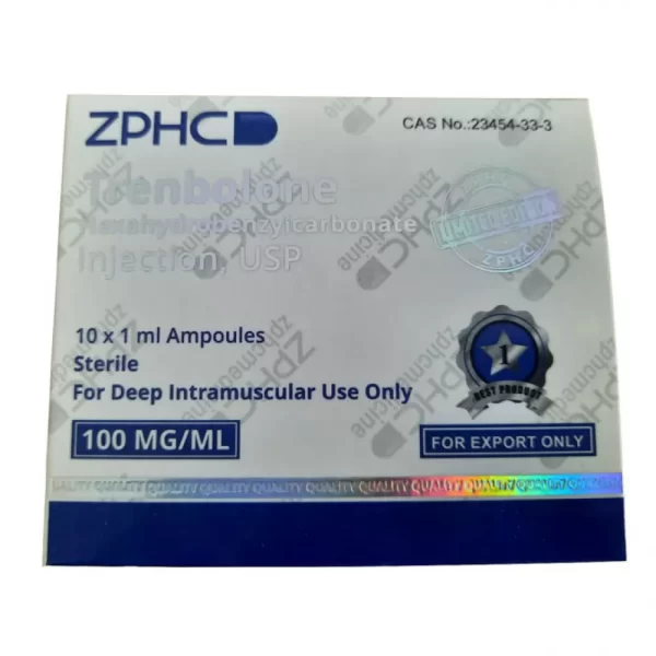 ZPHC Pharma Trenbolone Parabolan 100 Mg 10 Ampul